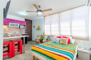 Departamento muy acogedor cerca de la ¡PLAYA!